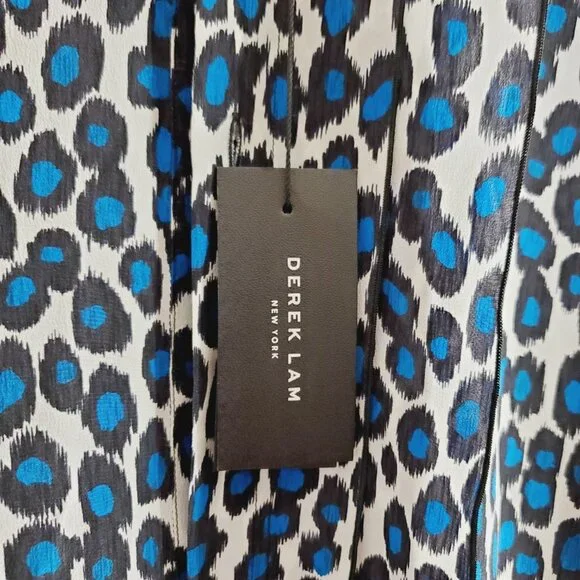 NWT Derek Lam Italian Silk Designer Dress - Picture 6 of 14